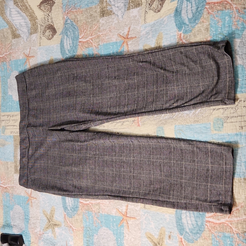 Christian Siriano Pull-on Pants, Houndstooth pattern,  Sz XL